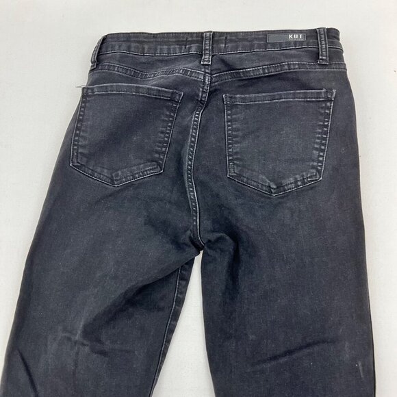 Kut from the Kloth Women’s Connie Ankle Skinny Jeans Black Size 2 - Picture 6 of 9